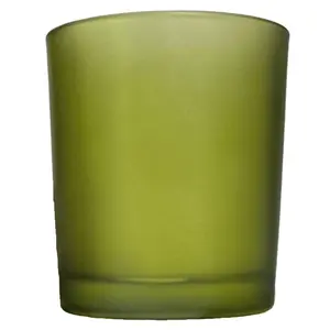 14 Oz. Havana Frosted Emerald Candle Jar