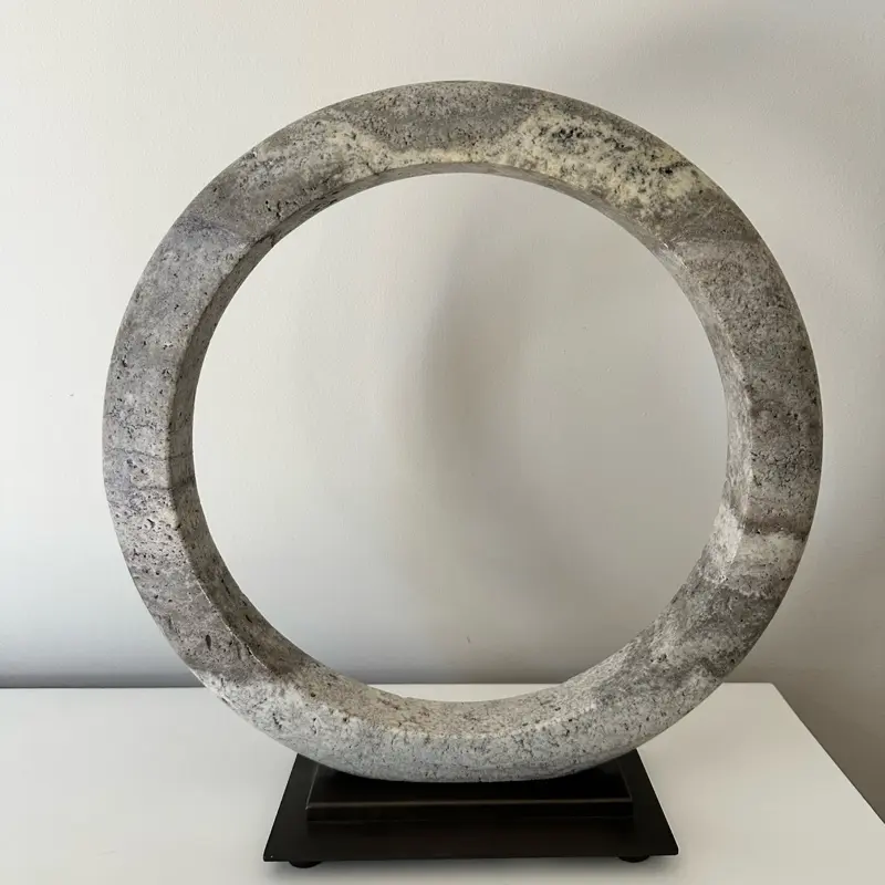 Carolyn Kinder Oblique Stone Sculpture