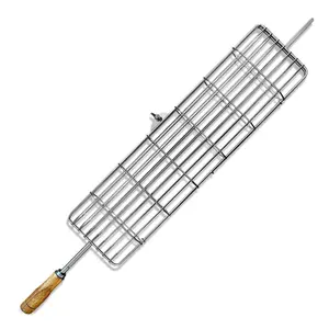 Skewer Fish Basket- Fits Chain Grill