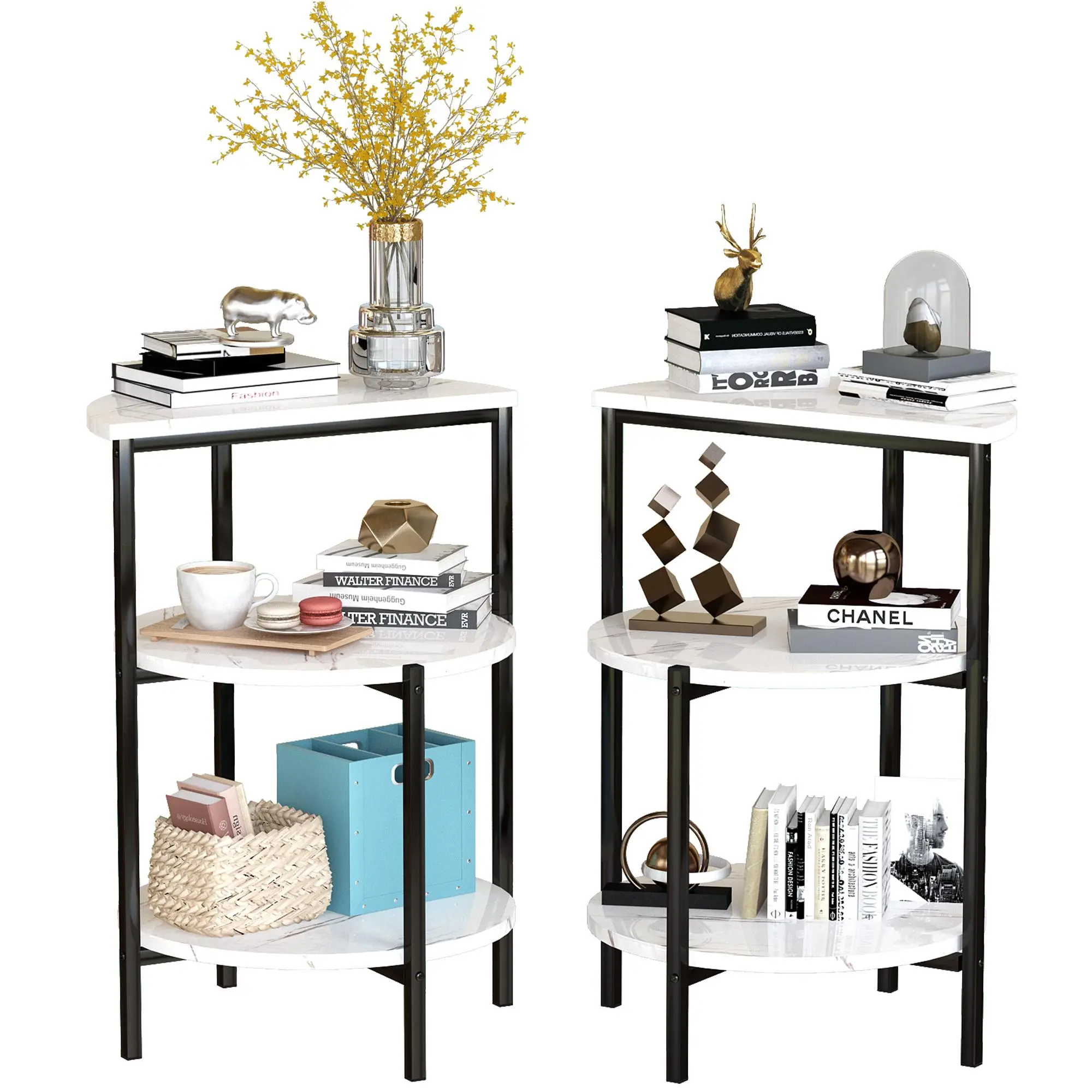 2 PCS (Black & Gold)