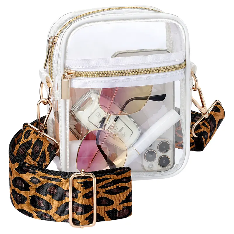 USPECLARE Clear Stadium Bag - See-Through Crossbody Purse For Concerts, Games & Festivals - View #5