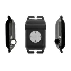 ABS 4GB Waterproof MP3 Player with Retractable Armband Supports Swimming Diving Playback Without Damage Compatible with Lossless Music Formats