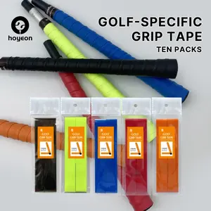 Hoyeon Golf Club Grip Tape, Multi-Functional Replacement Tape, 10 Pieces Set, Multiple Colors Available, Essential Golf Accessories