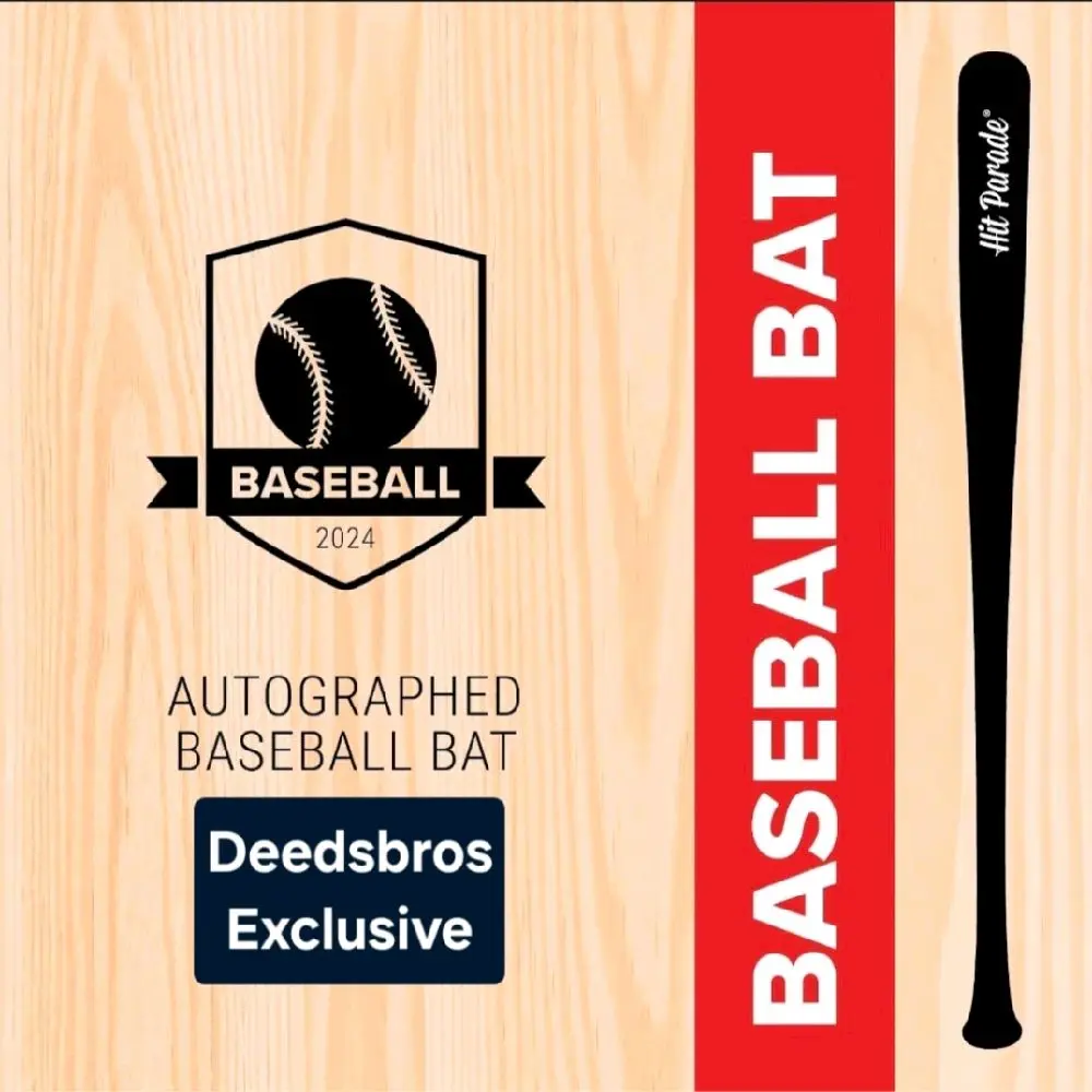 (1) 2026 Hit Parade Deedsbros Edition Autographed Baseball Bat