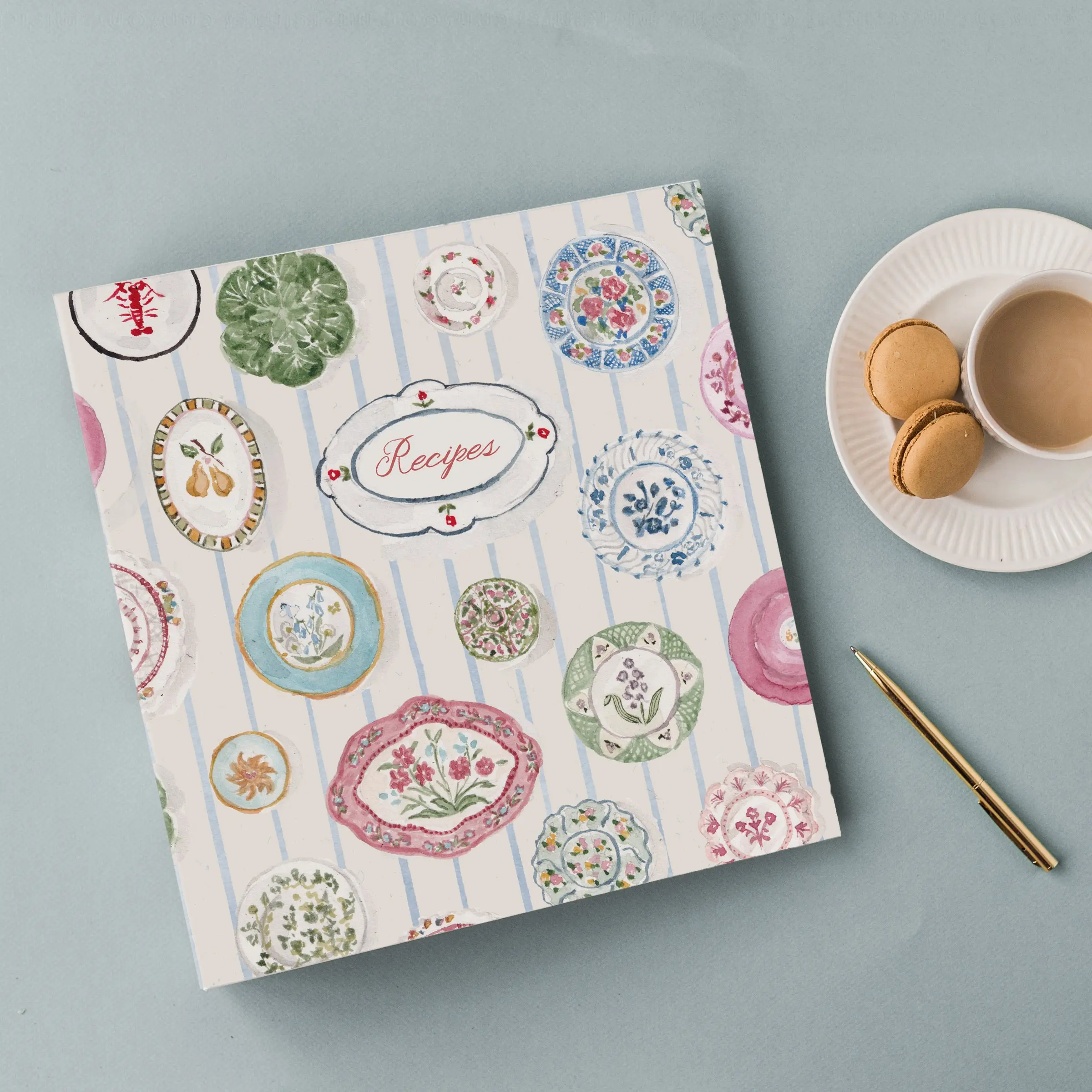 Plate Wall Recipe Binder