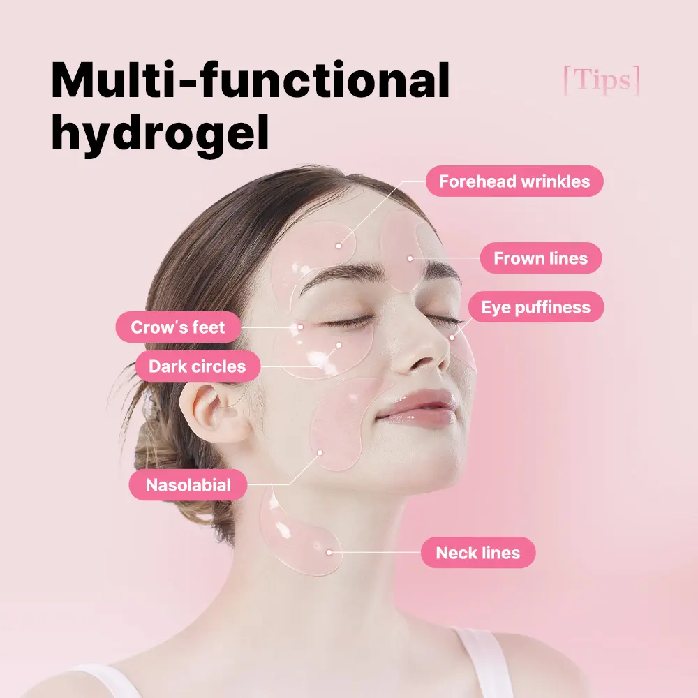 [COSRX Official] Pretty in Pink - Lift & Bright | The Peptide Collagen Hydrogel Eye Patch (60 patches) | The Peptide Collagen Lifting Glow Hydrogel Mask_3ea | The 6 Peptide First Step Serum  |  Lift, Firm and Glow with Peptides & Collagen