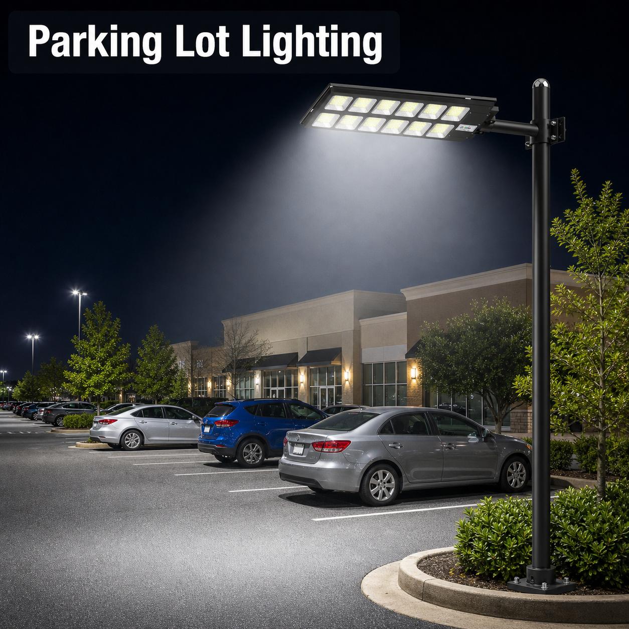 Outdoor Solar LED Street Light with Motion Sensor, IP65 Waterproof Dusk to Dawn Security Light, Remote Control for Garden, Garage, Farm, Patio, Parking Area Outdoor Solar LED Street Light with Motion Sensor, IP65 Waterproof Dusk to Dawn Security Light, Remote Control for Garden, Garage, Farm, Patio, Parking Area