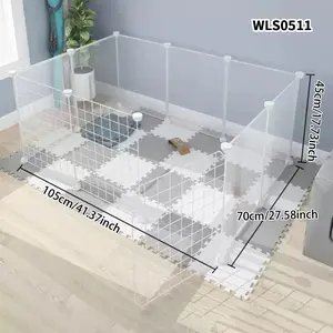 Pet Fence Dog Isolation Door, Small Dog Teddy Indoor Dog Bed, Home Gate Puppy Cat Cage, Pet Barrier for Dogs and Cats, Durable Puppy Playpen