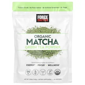 Force Factor Organic Matcha Green Tea Powder, 5.96 oz (169 g)