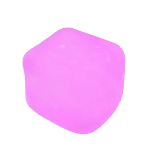 Sliimeyhoney's Purple Ice Cube Squishy - Perfect For Satisfying Stress Relief Clean Durable Mess-Free Desk Accessory