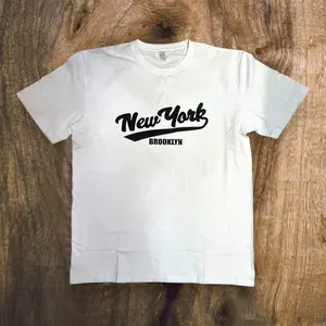 JC020625 - New York Brooklyn Regular-Fit Graphic T-Shirt