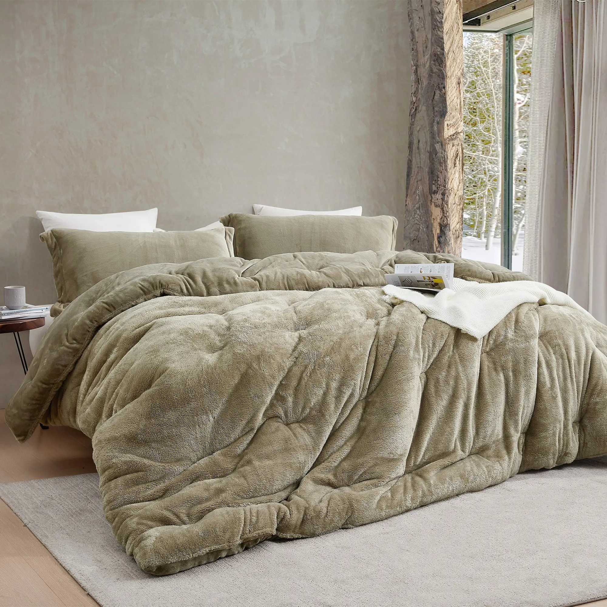 Dam Bae, She Thick - Coma Inducer Comforter - Silver Sage