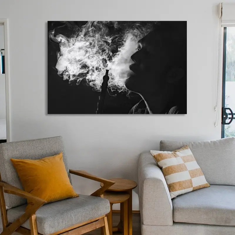 1pc Artistic Minimalist  Retro   Print Canvas Poster - Home  ation, Room Wall Art, Ideal Gift for Family