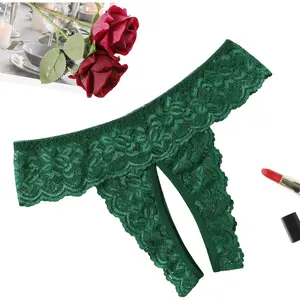 Sexy Panties for Women Tanga Underwear Lace Panties Hollow Out G-String Thong