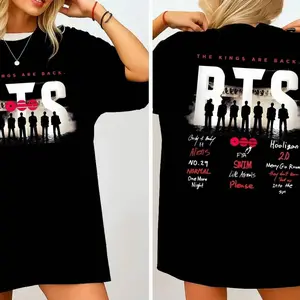 Arirang Tracklist The Kings Are Back Shirt, Bangtan 2026 Album Songs Concert Tee, Merch Gift for Fan ZIT UNB