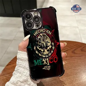 Cool Eagle Logo Pattern phone case Suitable for iPhone 16/15/14/13/12/11 Pro Max Plus electroplated anti drop soft case phone case Protector Screen Protector Protection Protective Cover Smartphone Casing Cellphone Shockproof