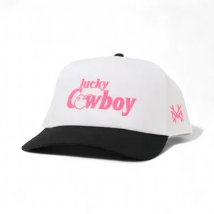 Lucky Cowboy Premium Snapback Trucker Hat