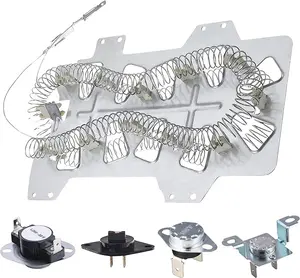 Dryer Heating Element DC47-00019A 5Pcs Repair Kit with DC47-00016A, DC32-00007A, D696-00887A, DC47-00018A