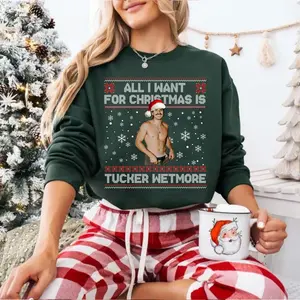 All I want For Christmas Is TuckerrWettmore Sweatshirt, Vintage Country Music Sweater, Tucker Wetmore Shirt, Gift For Her