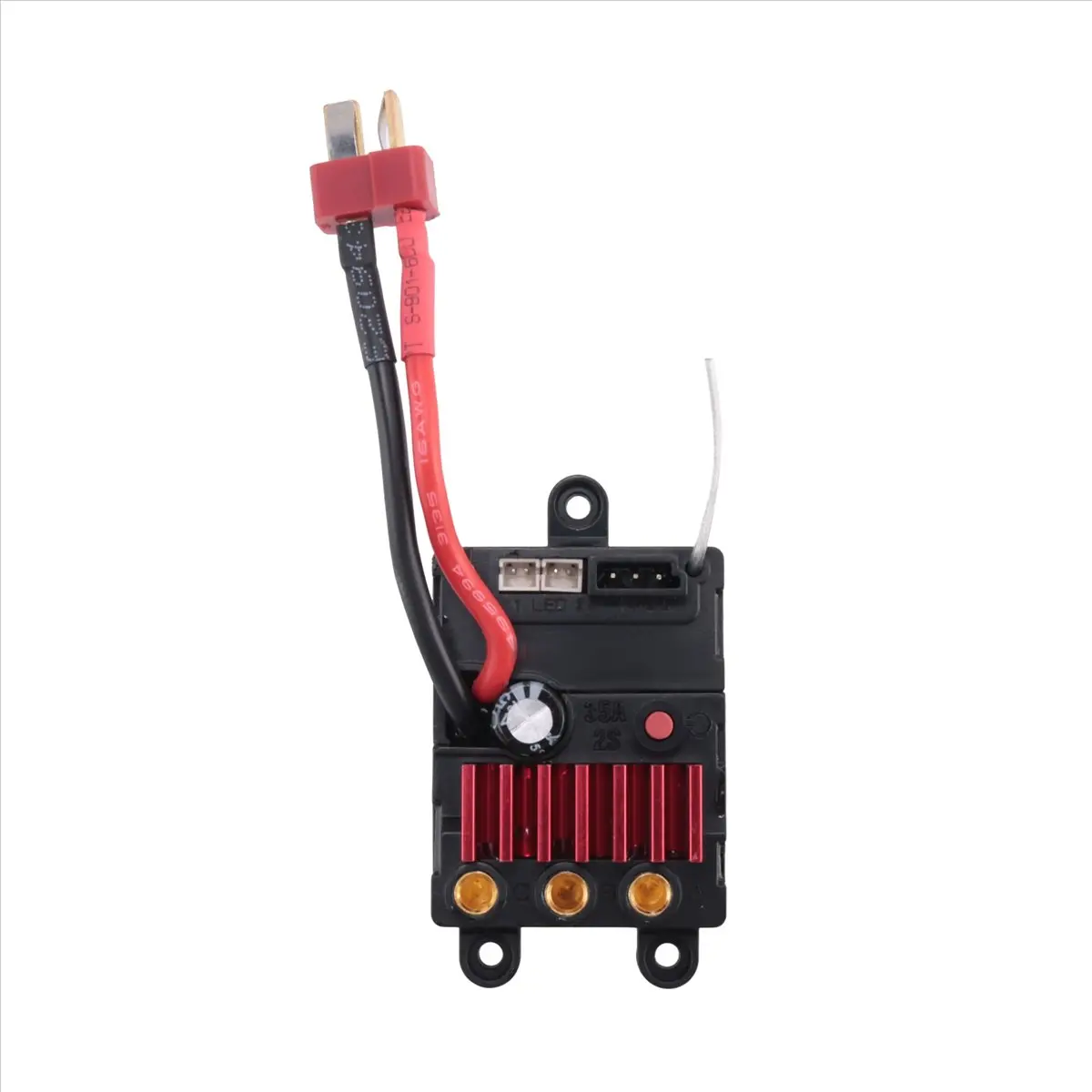 100% Brand New Composite Material Brushless ESC Speed Controller, 1 Pcs Easy-to-Replace Stronger & More Durable Upgrade Part for SCY 16101, 16102, 16103, 16201 Pro 1/16 Brushless RC Car Accessories