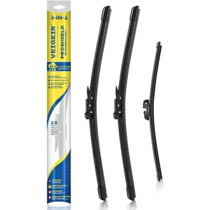 3 Pack Windshield Wiper Blades Compatible with Ford Escape 2013 2014 2015 2016 2017 2018 2019 Original Factory Quality Front Rear Wipers Blade Set for My Car - 28" 28" 11"(A283H)