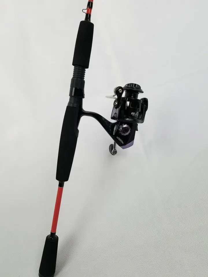 Cam's "Orange Poseidon"  6'6  Spinning Rod and Reel Combo