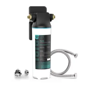 SW10 Under Sink Water Filter System, NSF/ANSI 53&42 Certified, Reduces 99.99% Lead, Chlorine, Bad Taste & Odor, Direct Connect Water Filter, 8K Gallons High Capacity, 0.5 Micron,  Tech
