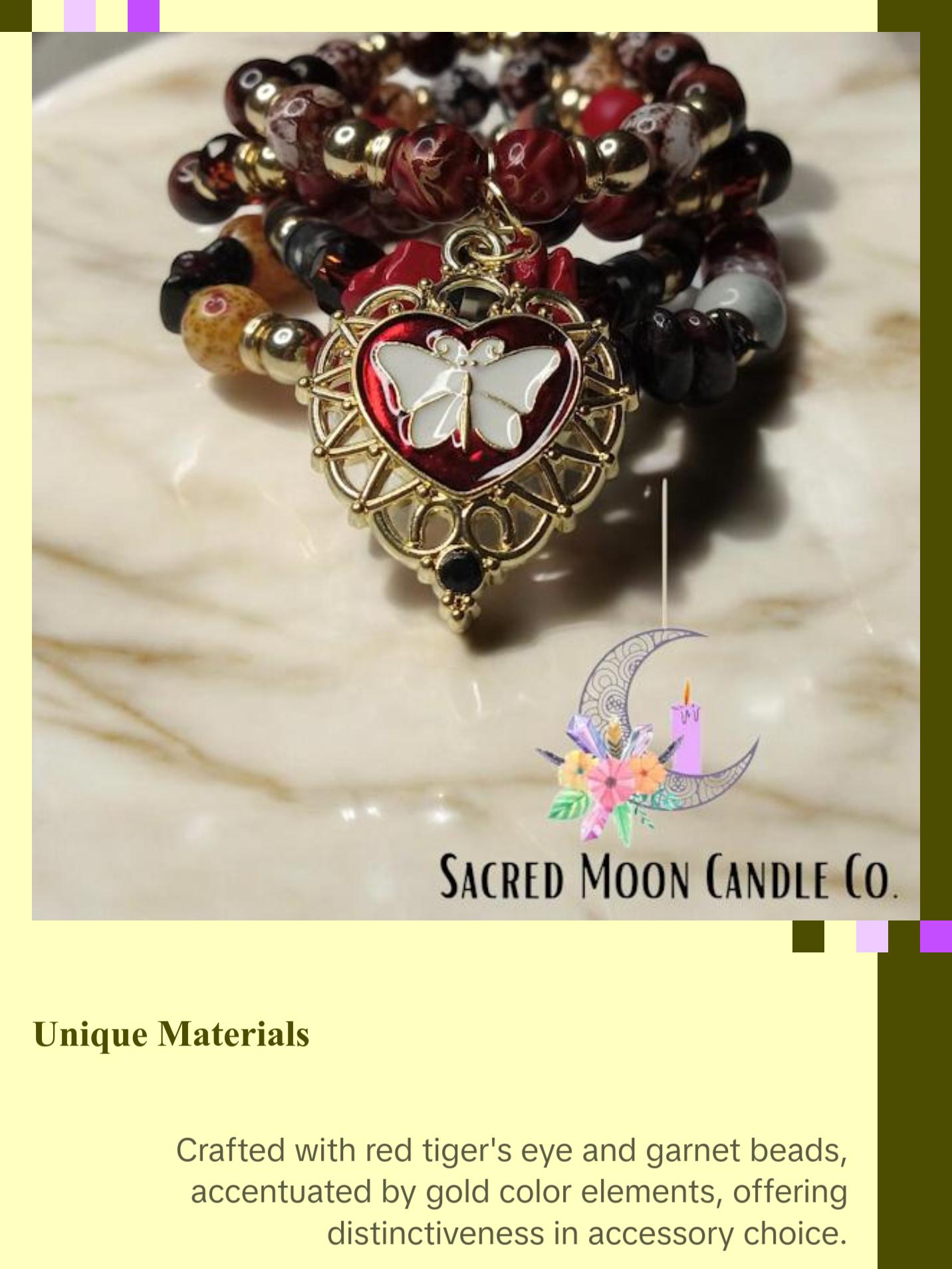 The Moth and The Flame Bracelet Stack