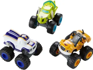 Fisher-Price Nickelodeon Blaze & the Monster Machines, 3 Pack Die-Cast Pack #2