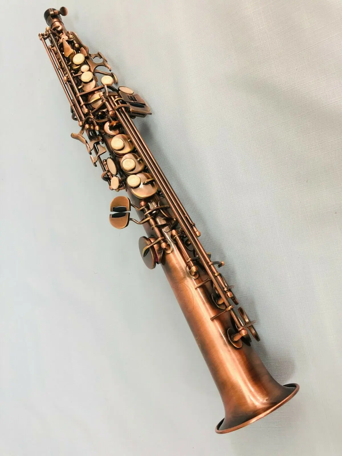 Professional Antique Soprano Straight Saxophone Sax New Professional Antique Soprano Straight Saxophone Sax New
