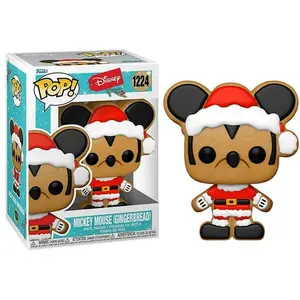 Funko Pop! Mickey Mouse Gingerbread 1224 Vinyl Figure in PopShield Protector