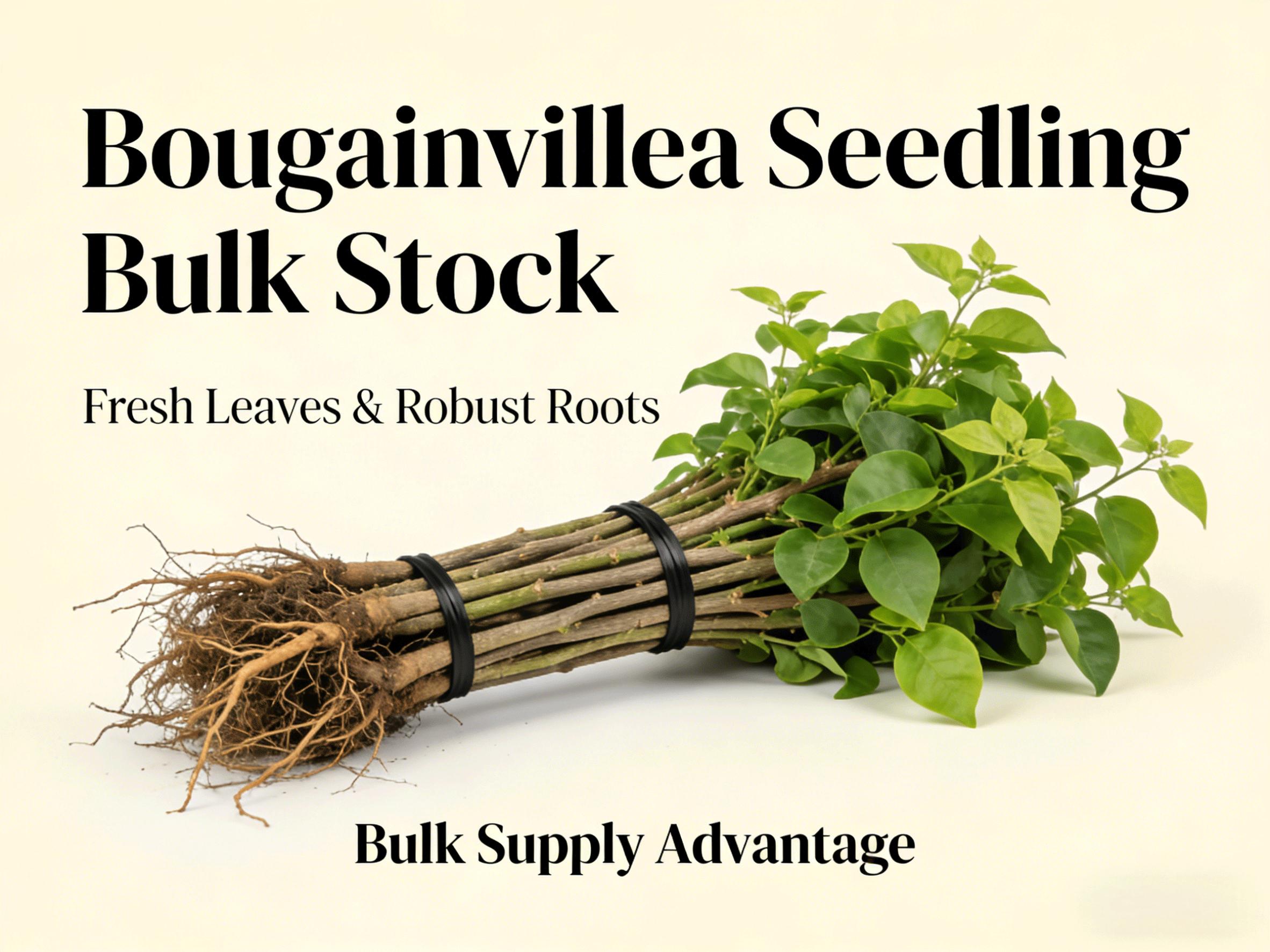 Bougainvillea Seedling for Outdoor Use | Home Gardening Flower Plant | Ideal for Patio Yard and Fence Planting