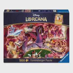 Ravensburger Disney Lorcana - Glimmers of The Realm: Ruby 1000 Piece Jigsaw Puzzle