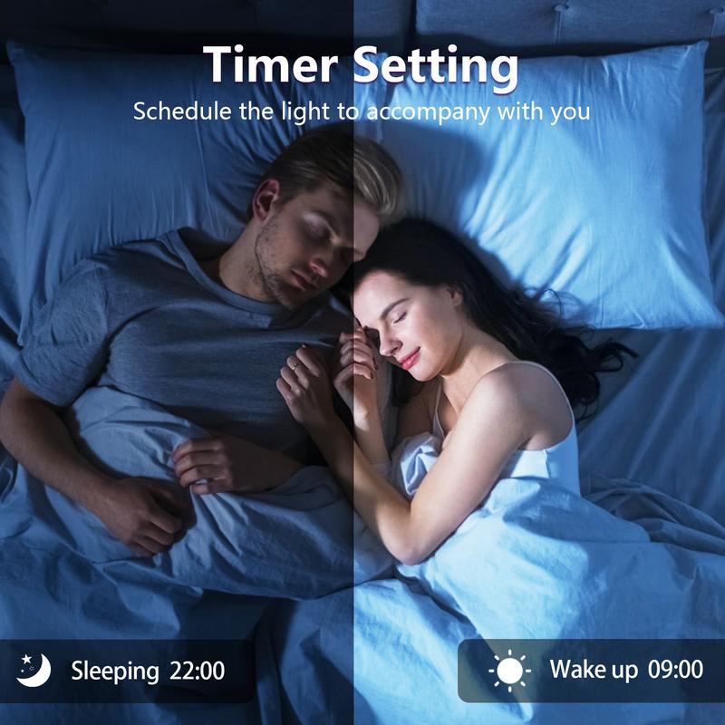 100FT 50FT WiFi Led Strip Lights Smart Led Light Strip Work with Alexa & Google Assistant RGB Music Sync Color Changing Led Light for Bedroom Decors