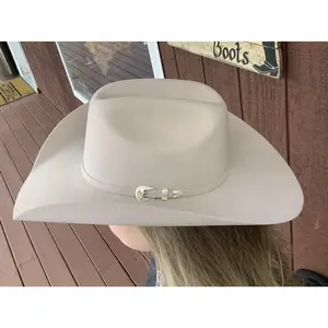 Bullhide Hat Unisex Legacy 8X Fur Blend Buckskin Western Cowboy Hat 0518BC