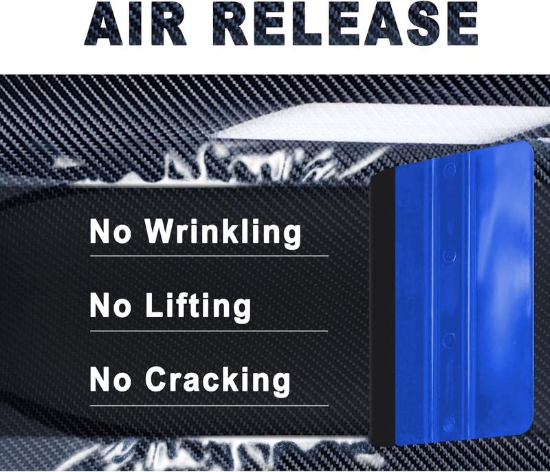 12"x120" (1FT x 10FT) 6D Carbon Fiber Textured High Gloss Vinyl Wrap Auto Car Sticker Decal Film Sheet Bubble Free Air Release Technology With Tool Kit