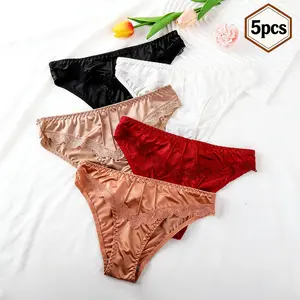CARELABS Women's Lace Panties Set,Soft & Breathable Underwear,5/6Pack , Stretchy & Durable,Ultra Soft Comfort Fit Briefs - Womenswear SpringStatements,Lingerie S-XL Mother's Day Gifts