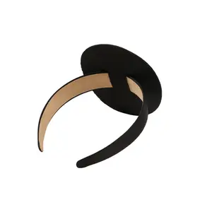 Graduation Cap Headband Mount - Premium Matte ABS & Felt - Structured Support for Professional Cap Fit - Essential Graduation Day Hair Tool for Grads