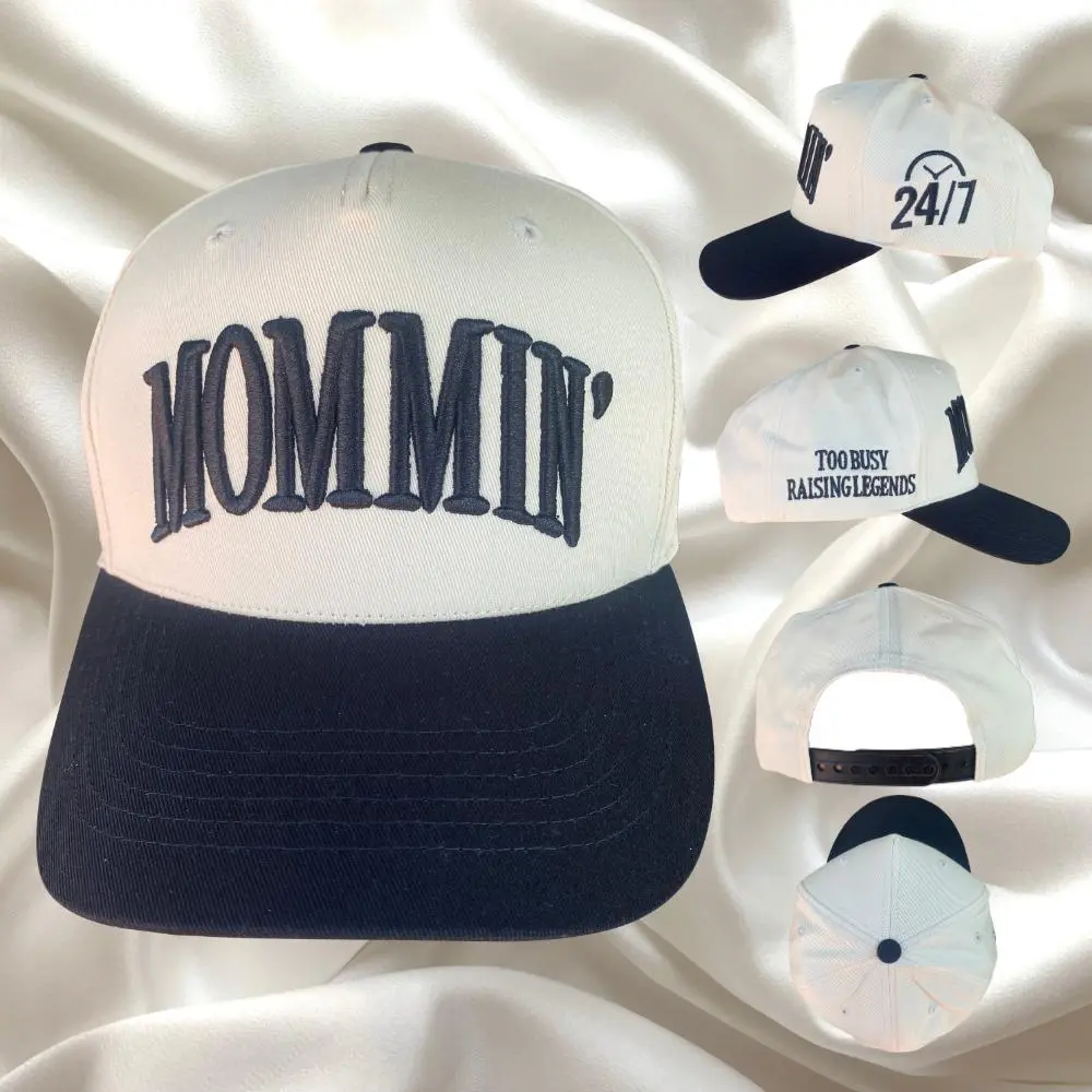 MTP-06 - 5 Panel Baseball cap - Black / Natural