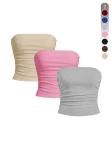 Women's Solid Color Tank Top, Casual Sleeveless Top for Summer, Ladies Clothes for Daily Wear, Elastic Basic Vest