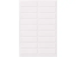 Avery No-Iron Fabric Labels, Washer & Dryer Safe, 1/2" x 1-3/4", 54 Labels Avery No-Iron Fabric Labels, Washer & Dryer Safe, 1/2" x 1-3/4", 54 Labels