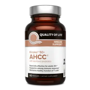 Kinoko️ 50+ AHCC️ | Immune Support Supplement | 60 vegicaps