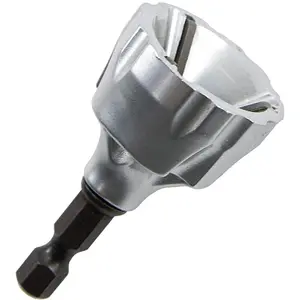 Deburring External Chamfer Tool, with Tungsten Carbide , Deburring Chamfering Drill Bit, Remove Burr Tools Quick Release Hex Shank. Improved Durability and Sharpness. Fits 1/8" to 3/4".