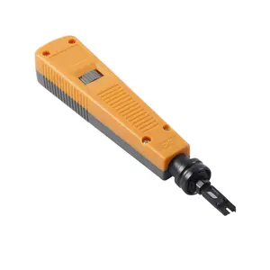 Punch Down Impact Tool Kit with 110 Type for Ethernet Block Keystone Jack & Network Wire Cable Repair