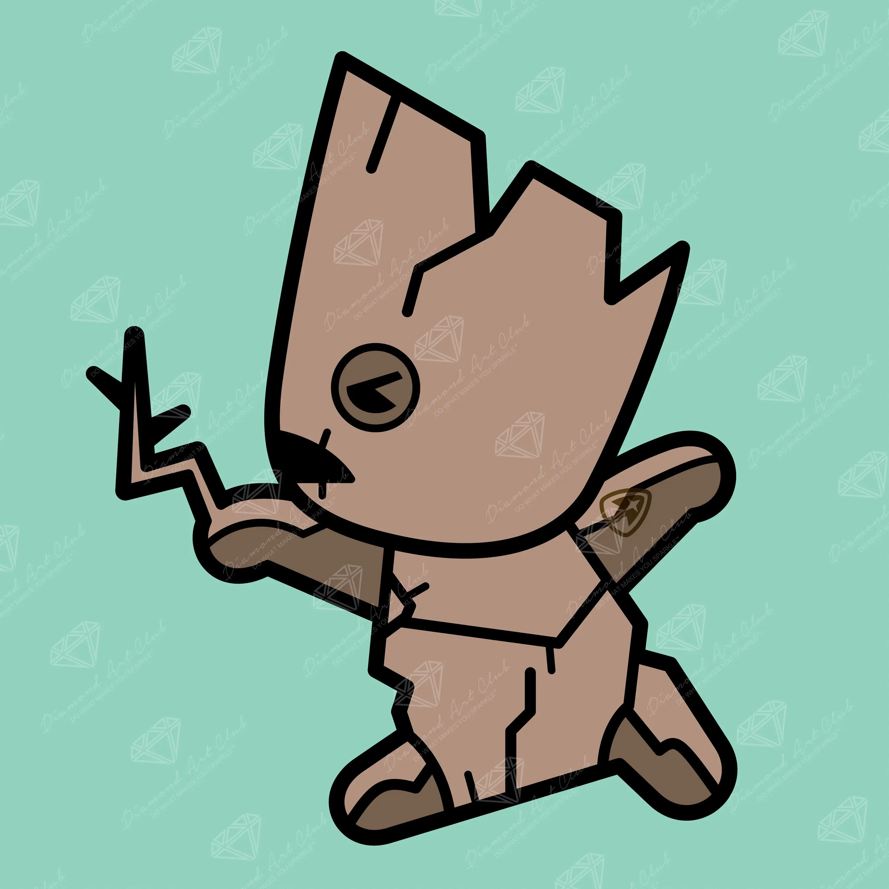 Diamond Art Club® Groot Diamond Painting Kit