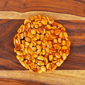 Palanqueta de Cacahuate (6pcs) - Round Mexican-Stule Peanut Praline 2.46oz