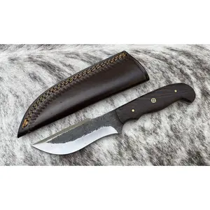 9” Fixed Blade Rustic Bushcraft Knife