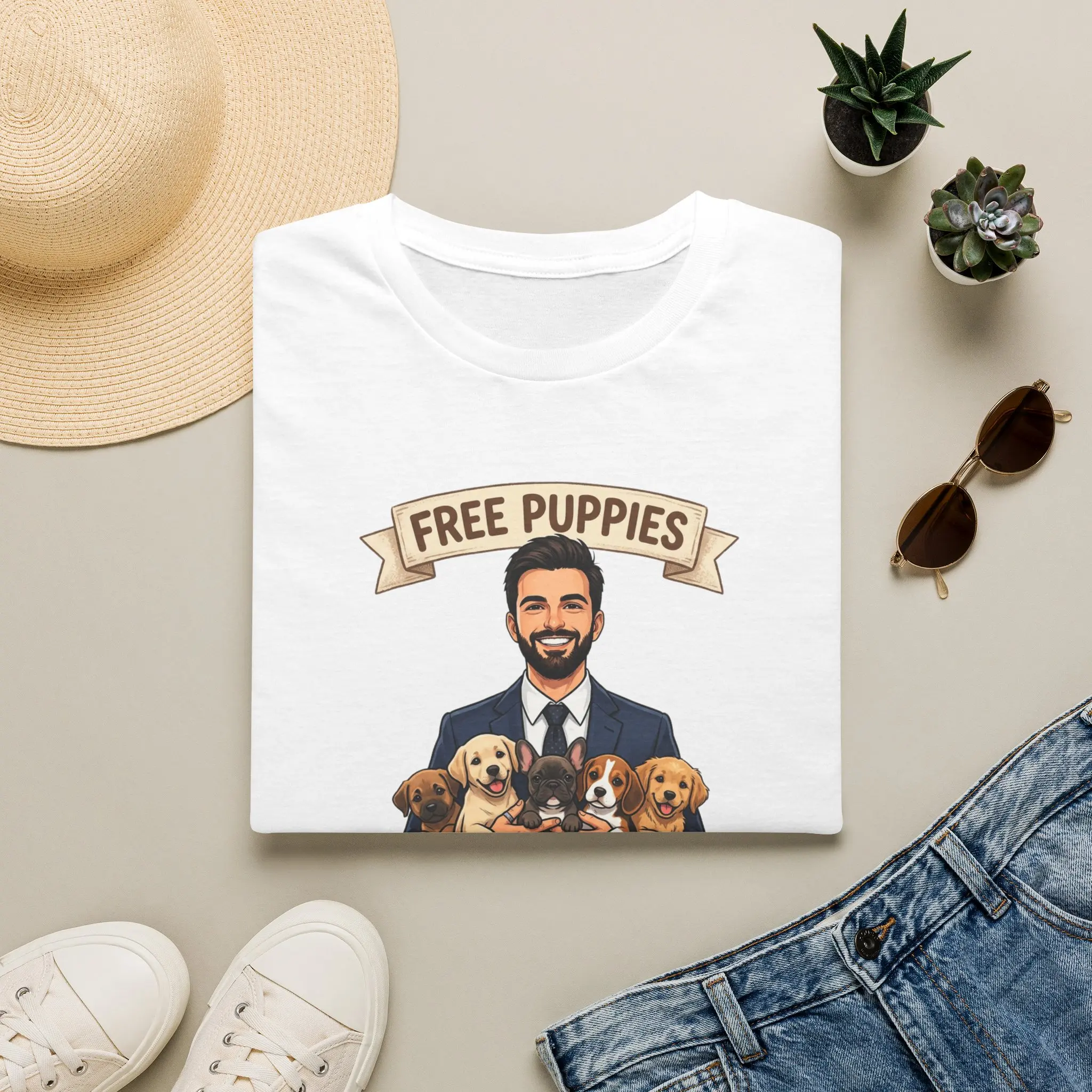 Free Puppies Tee