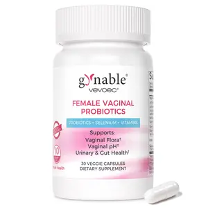Gynable Women's Probiotics for HPV, BV, Yeast, pH Balance,Odor Control, Flora Health, Bloating, Urinary & Gut Health, 10 Billion CFU Probiotic with 10-in-1 Lactobacillus Blend, VitaminC, D, E, Folate, Selenium, Portable Probiotics for Women #SummerVibes