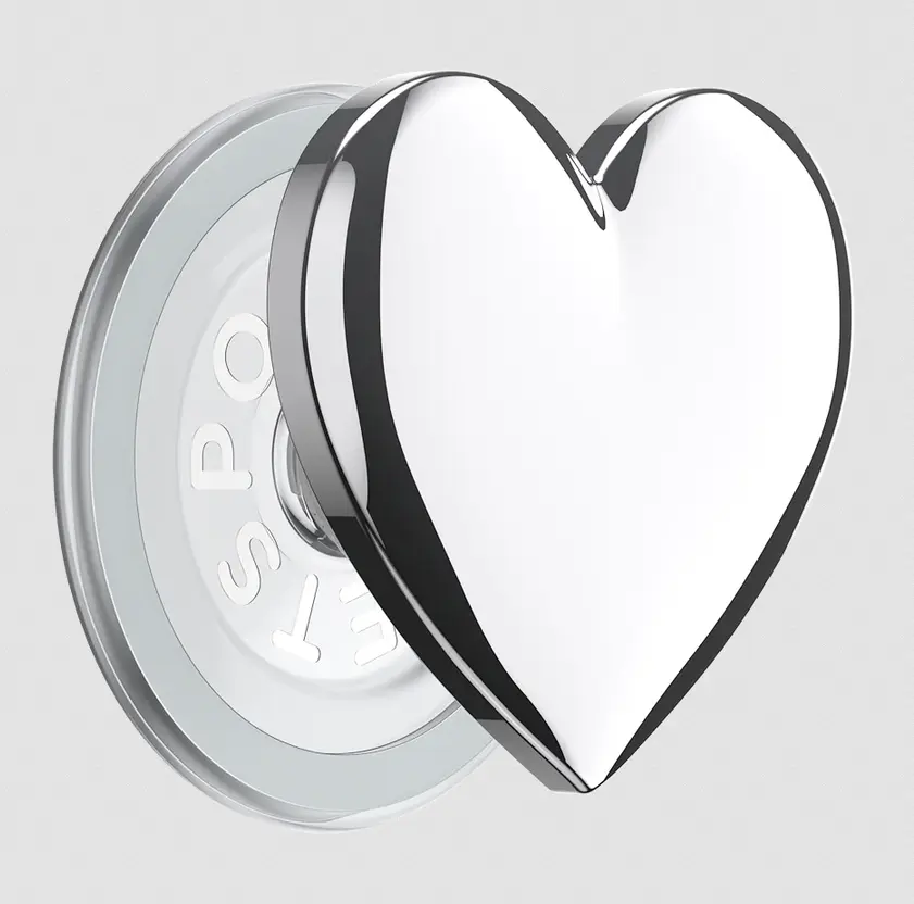 popsockets Heart Of Silver  MagSafe PopGrip